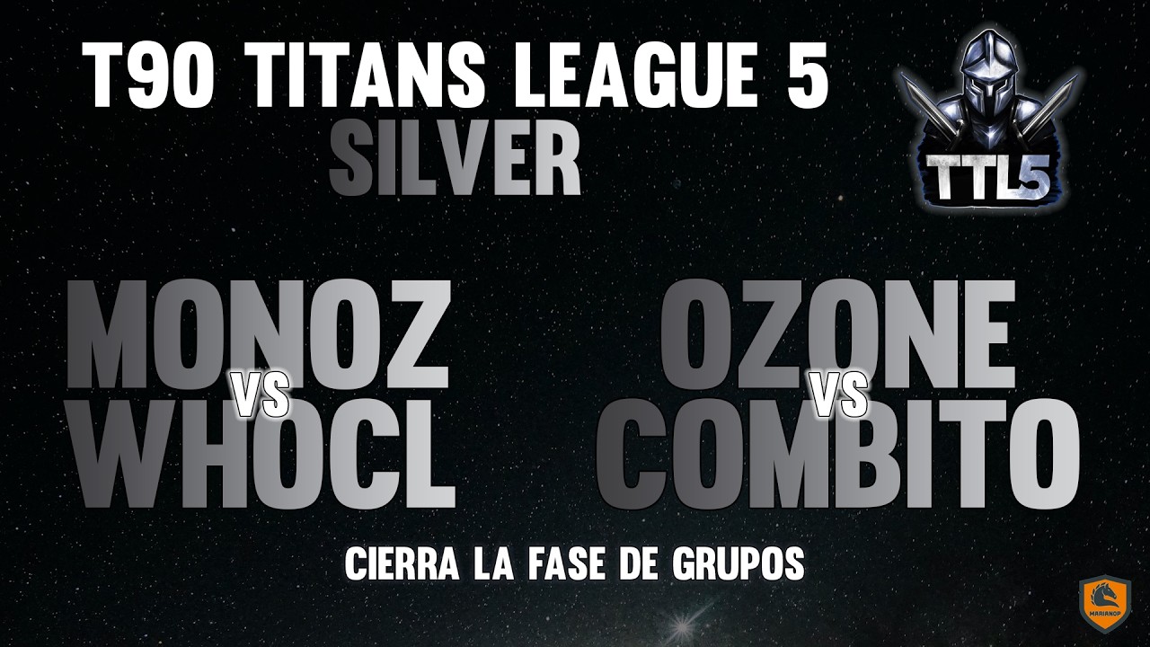OZONE vs COMBITO || MONOZ vs WHOCL - GRUPOS - TTL5  | AOE 2 DE