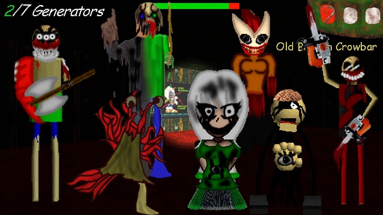 Baldi's Basics The Old Laboratory Chapter 2  - Baldi's Basics V1.4.1 Mod