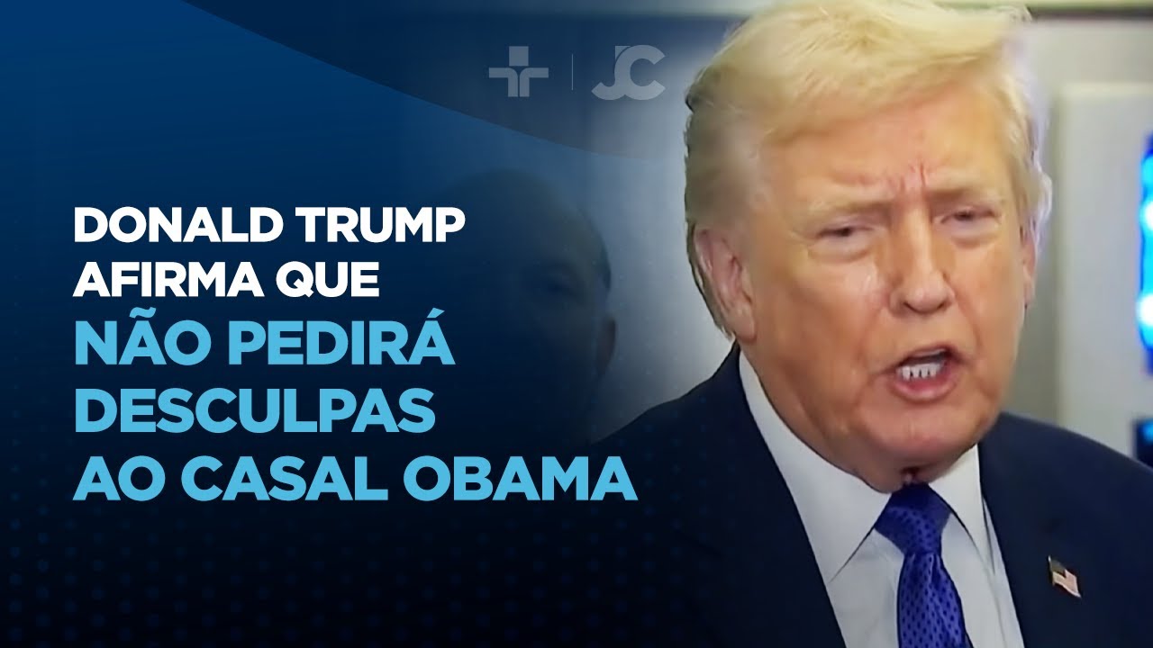 Donald Trump afirma que não pedirá desculpas ao casal Obama