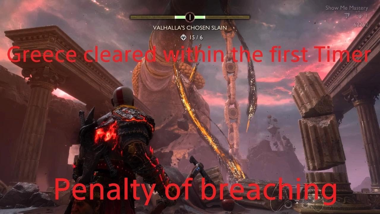 God of War Ragnarök ll Valhalla Axe Run ll Penalty of Breaching ll Show Me Mastery