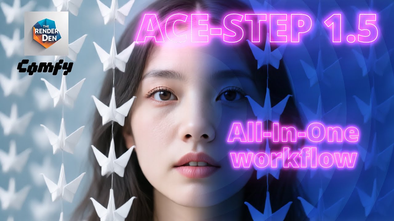 ACE-STEP 1.5 Six-Keywords-to-3m-Full-Song Generation Workflow with Qwen3  - 12GB VRAM friendly!