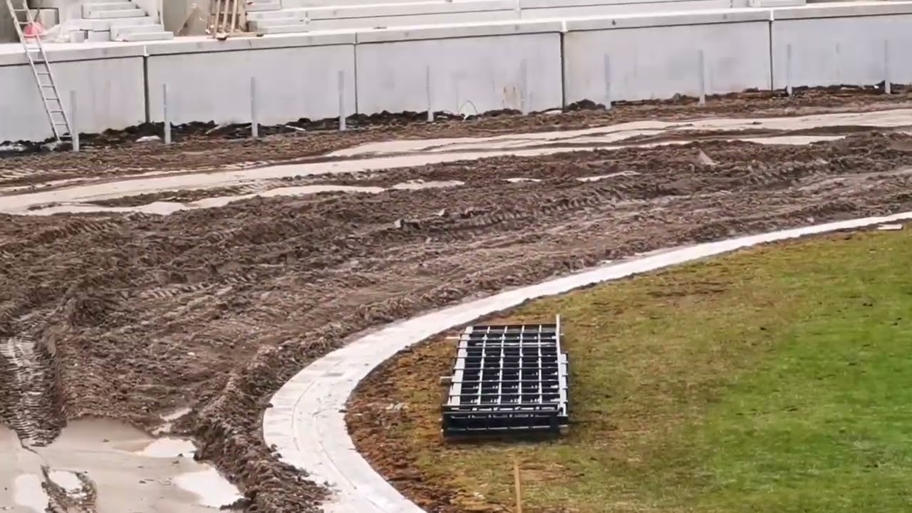 Wilki Krosno - postęp prac i stan toru na stadionie przy ul. Legionów przed PGE Extraliga 18.02.2023