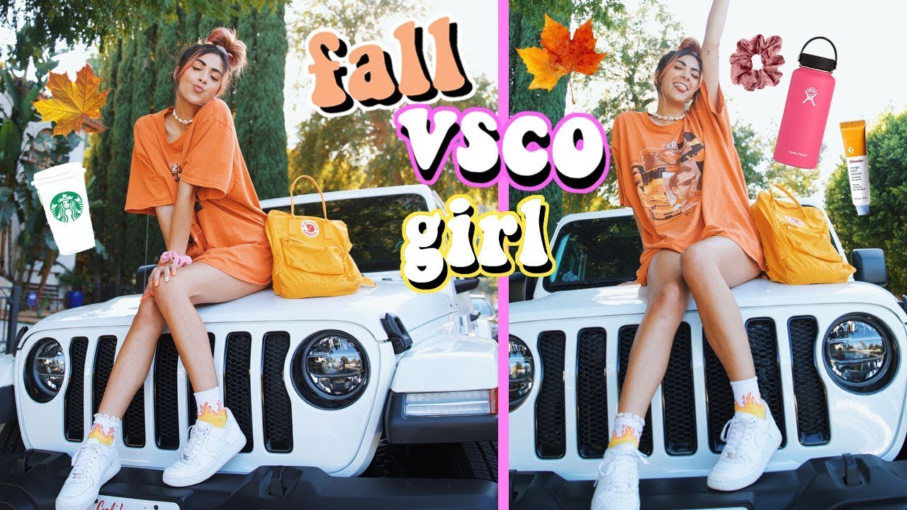 transforming into the ultimate fall VSCO girl!
