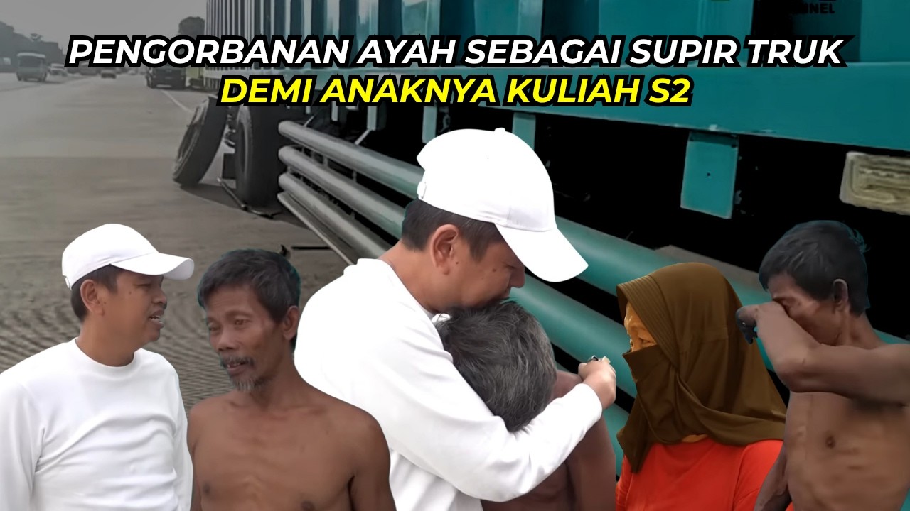 PENGORBANAN SEORANG AYAH SEBAGAI SUPIR TRUK DEMI ANAKNYA BISA KULIAH S2 #kangdedimulyadi #supirtruk