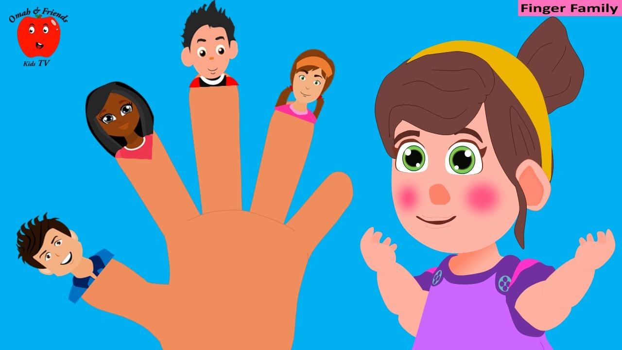Finger Family Song | Nursery Rhyme | Song for kids | Omah & Friends - Kids Tv