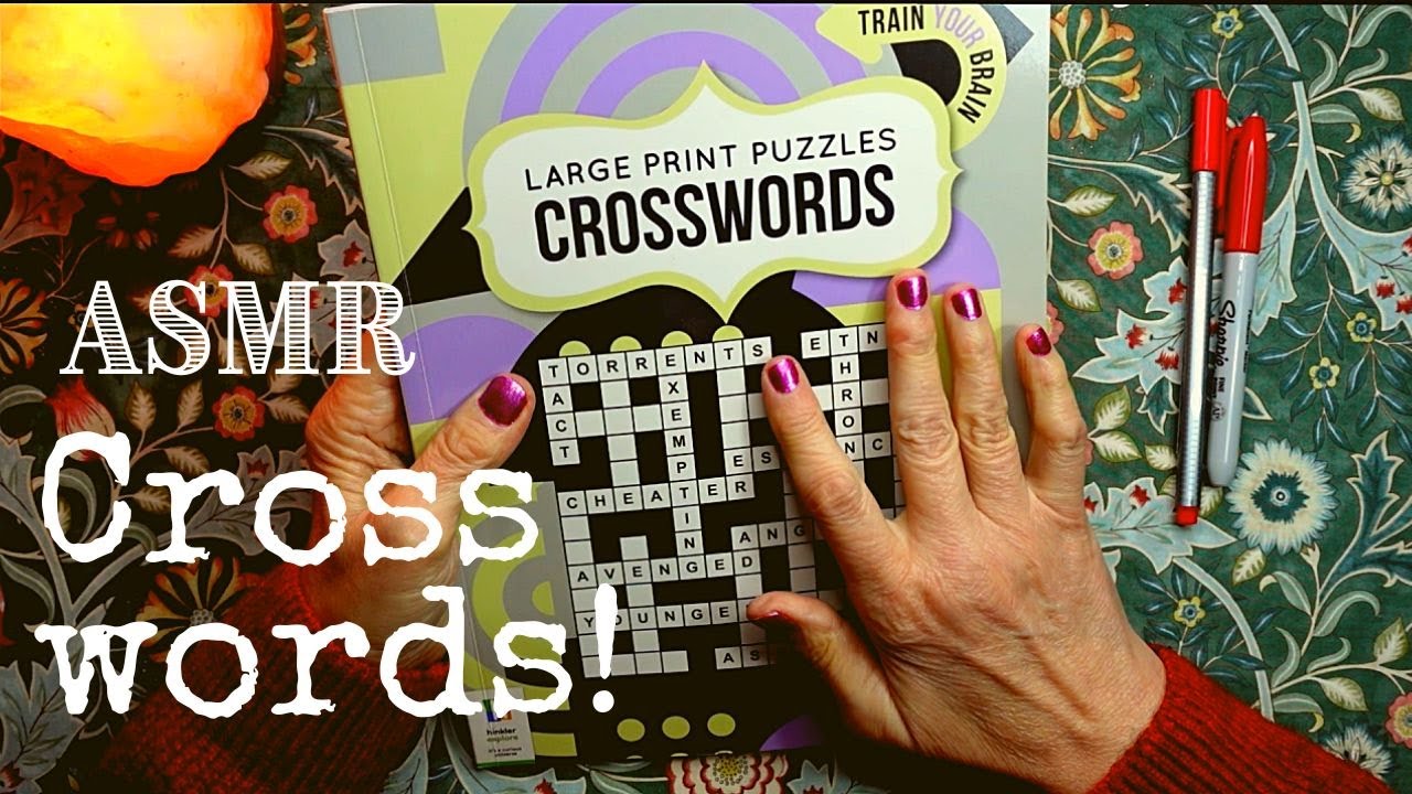 ASMR | Crosswords in February! Whispered Puzzling!
