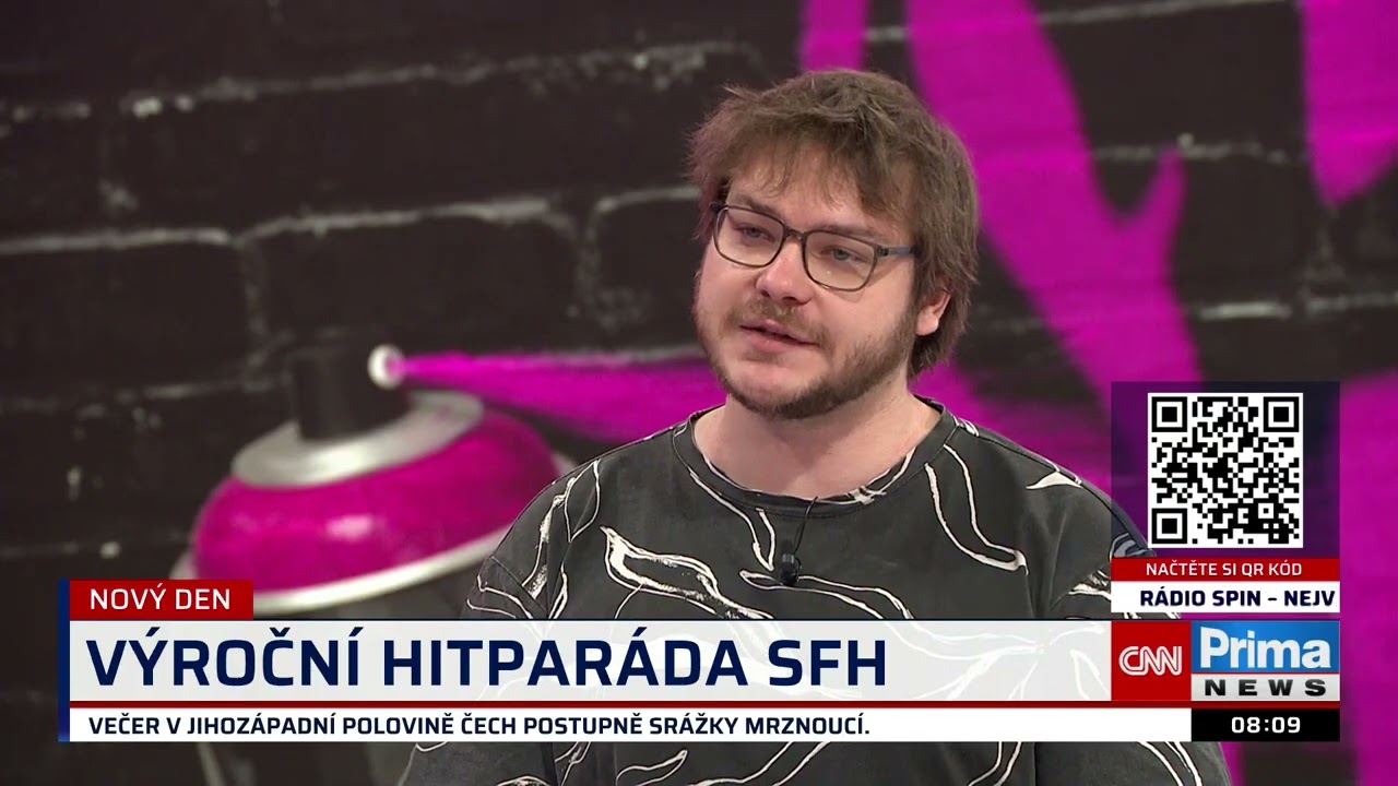 To nejlepší z rapu za rok 2025 / Jirka Vlach v Novém dni na CNN Prima News