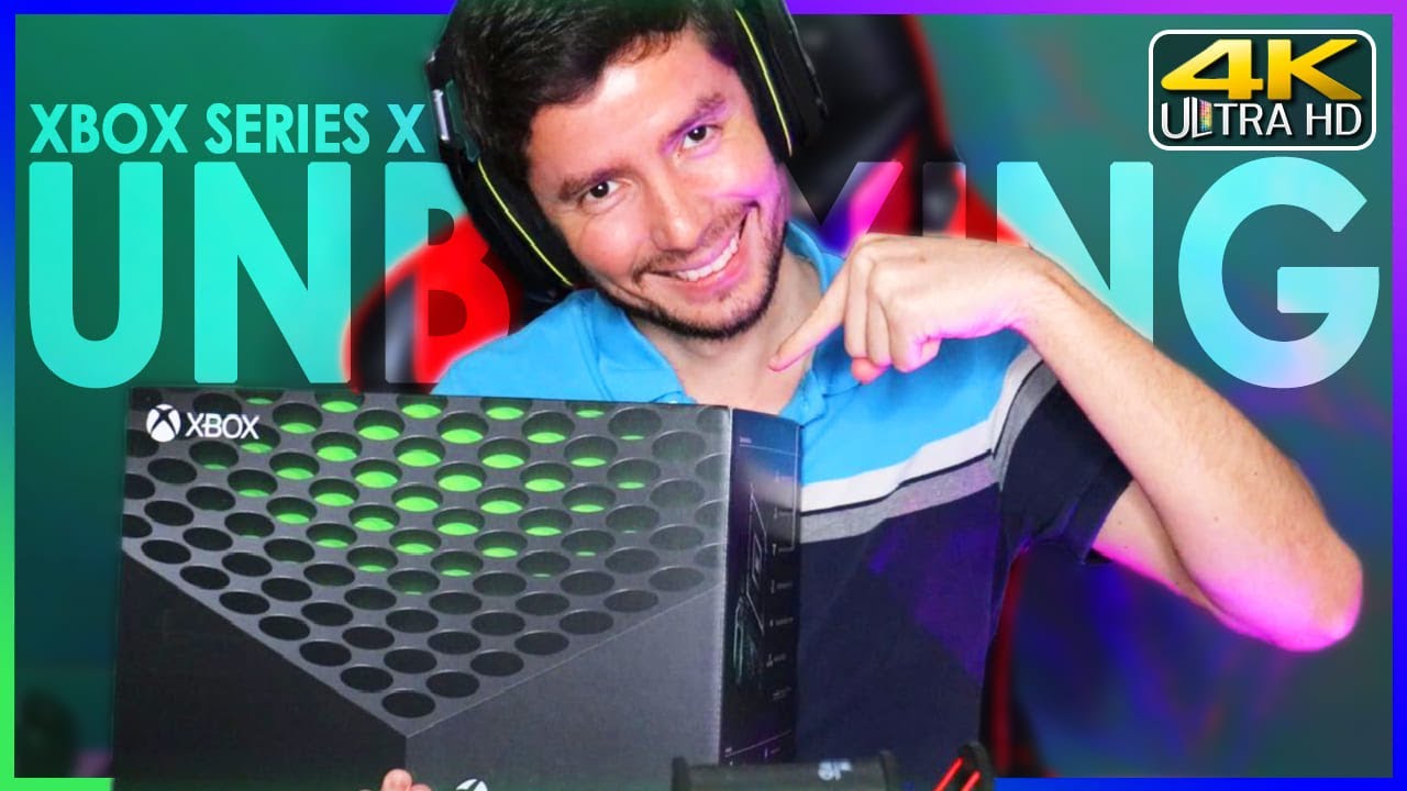 Xbox Series X - Unboxing en Español (4K 60FPS)