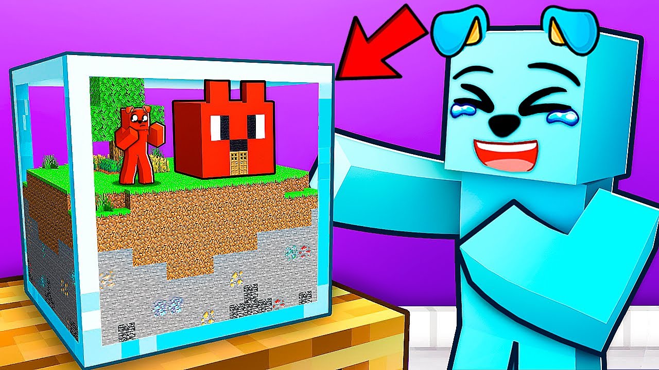 PRANKUJE Małym Minecraft 🤏😂