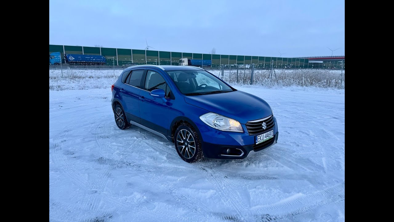Suzuki SX4 S Cross 1.6 benzyna, klima automatyczna, keyless, czujniki parkowania tył, super stan