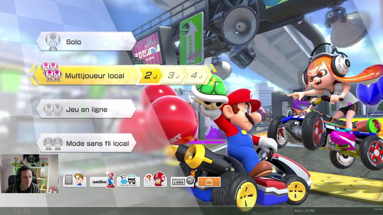 Je découvre Mario Kart 8 deluxe mais je suis un peut nul