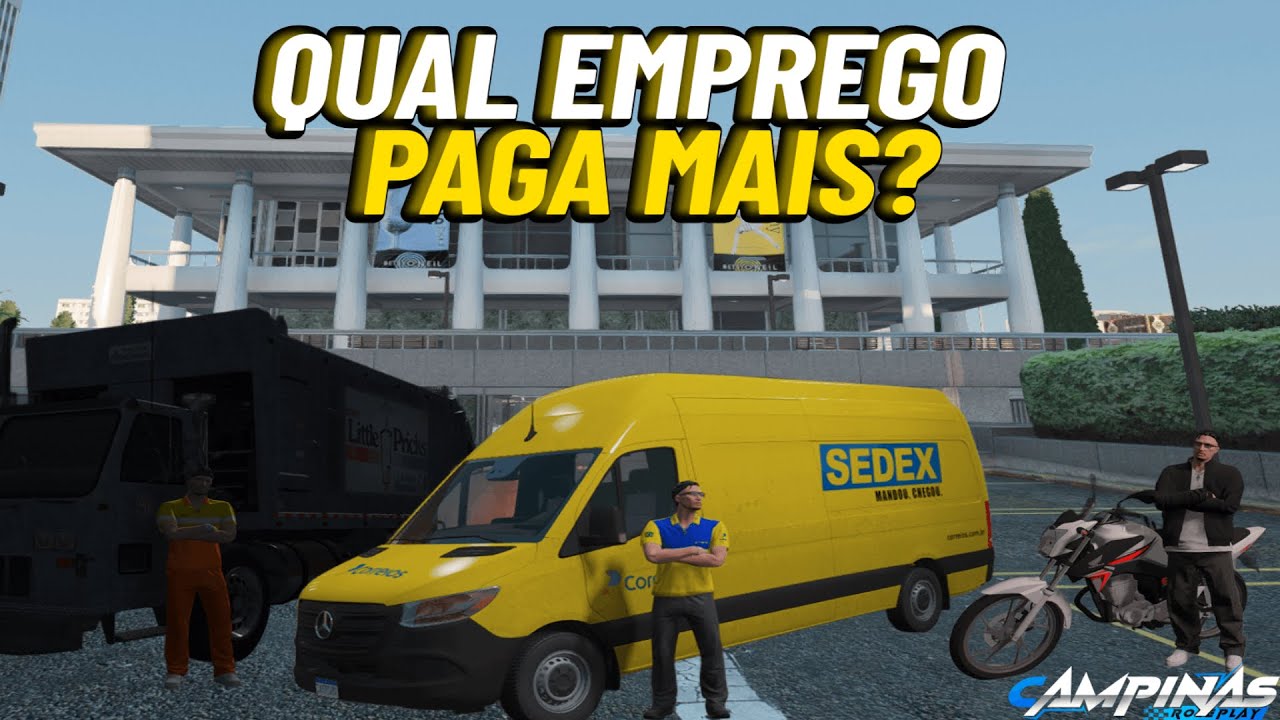 Qual emprego paga mais? TESTANDO TODOS EMPREGOS! PT1 - Campinas RP #4