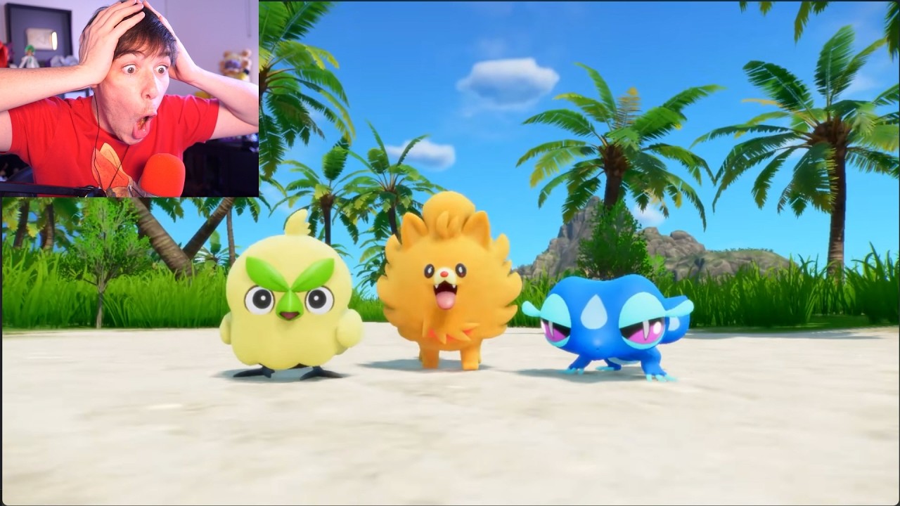 Folagor Reacciona a STARTERS de Pokémon Viento y Ola | MI FAVORITO