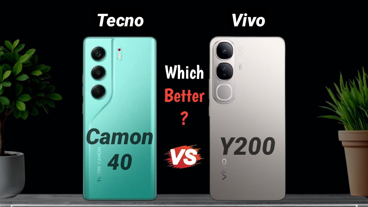 Tecno Camon 40 Vs Vivo Y200 | Which Better ❓