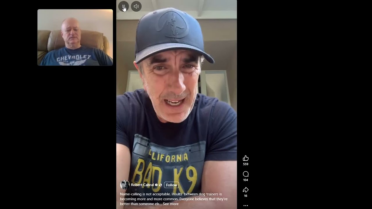 Robert Cabral - Watching a Balanced Dog Trainer Attempt to call out the Infighting is a real "Treat"