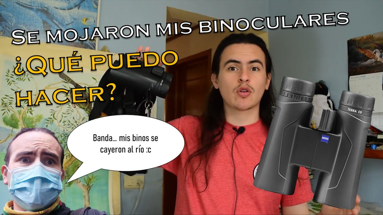 Binoculares mojados 😰😰| La Mochila Pajarera