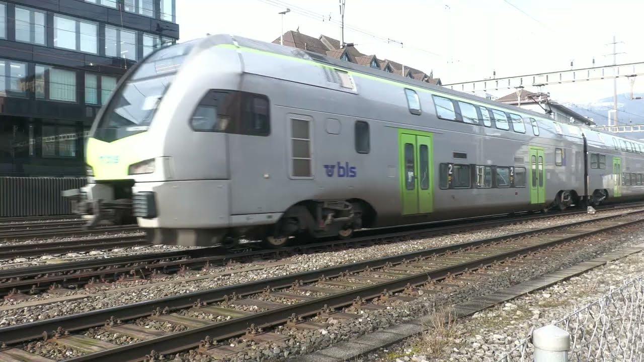 Trafic ferroviaire à Olten