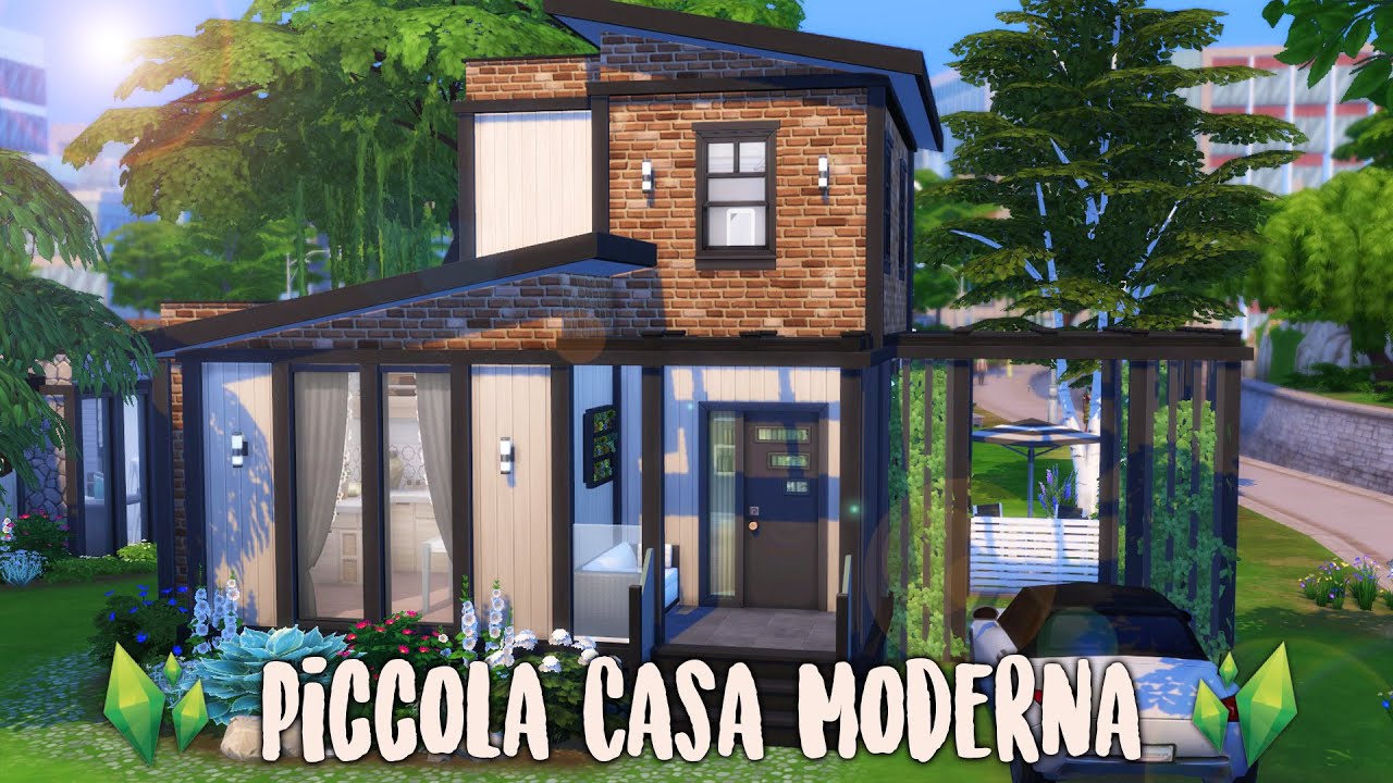 PICCOLA CASA MODERNA - The Sims 4 - Speed Build