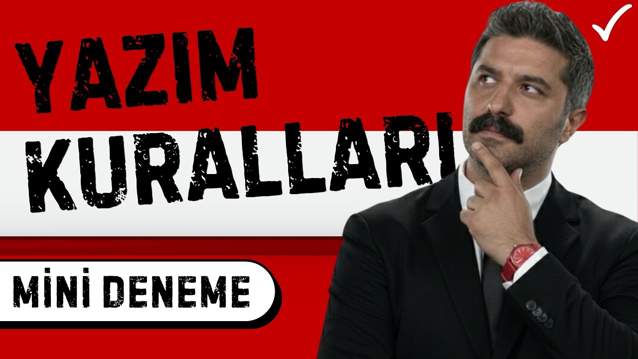 Yazım Kuralları | Mini Deneme | RÜŞTÜ HOCA