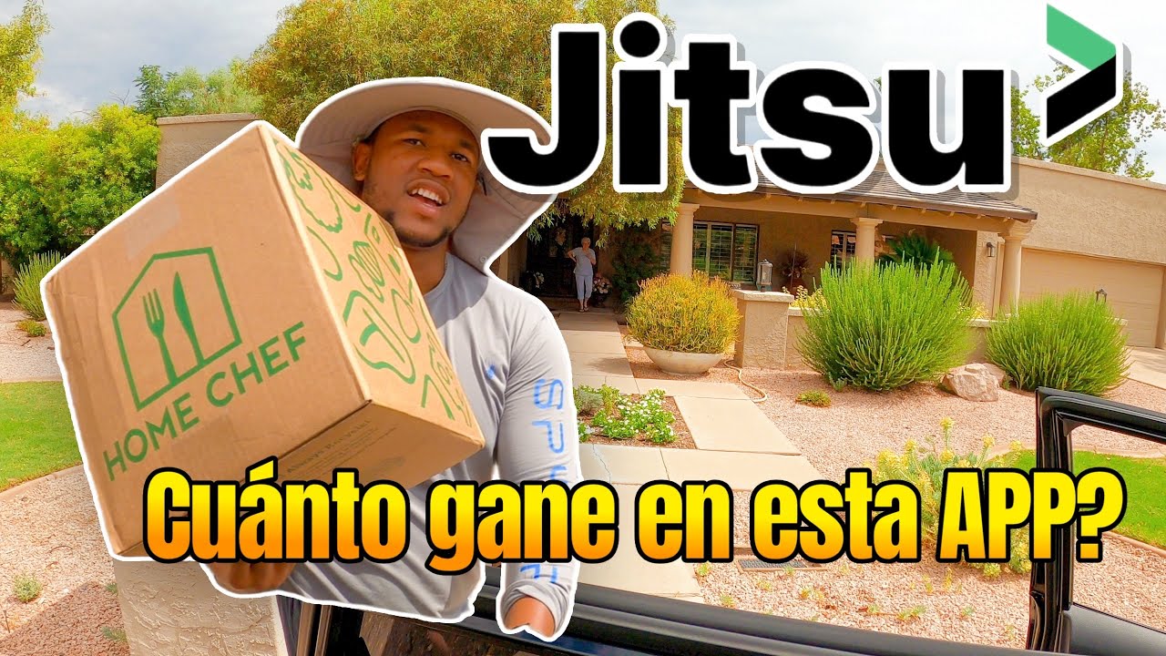 JITSU la APP que pocos CONOCEN // MI PRIMERA VEZ 🙌 #app #jitsu #deliveryboy #hellofresh