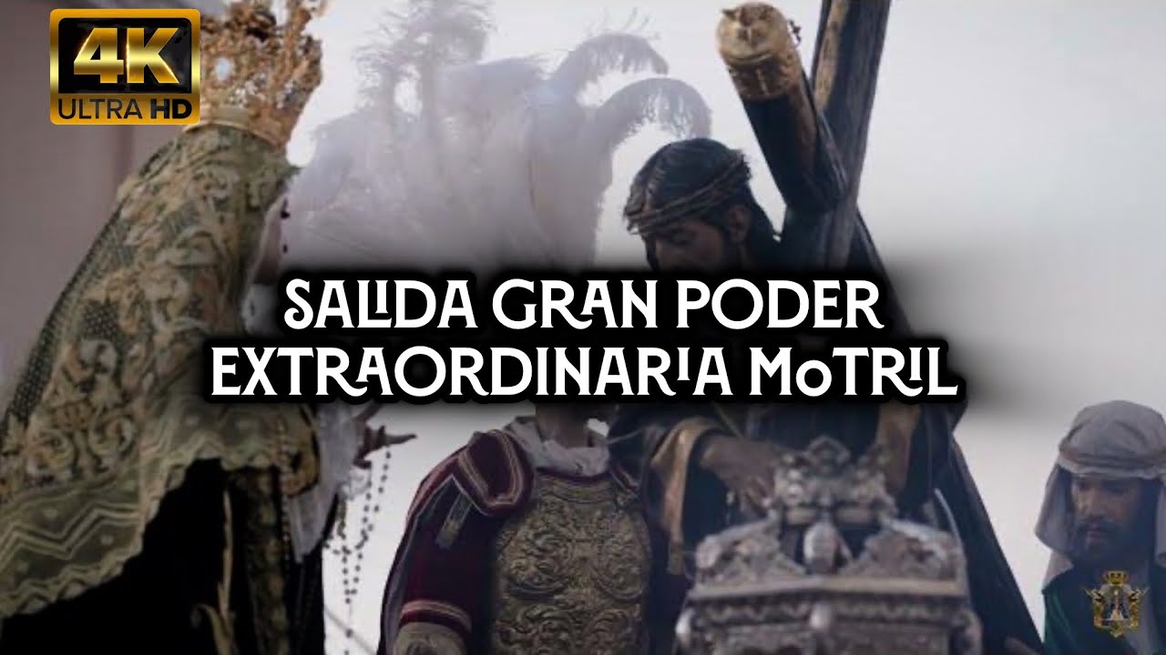 [4K] SALIDA GRAN PODER MOTRIL EXTRAORDINARIA 2024 | VIRGEN DE LOS REYES | DESDE TRIANA