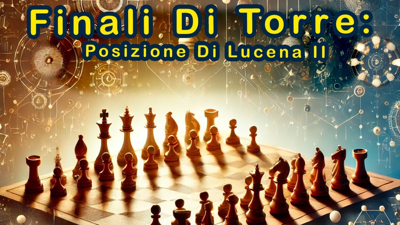 Finali di Torre: Posizione di Lucena con pedone di Torre
