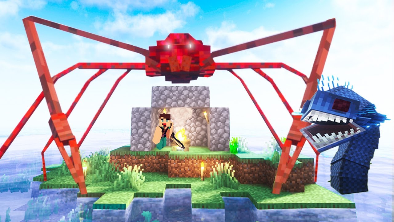 Survivre Seul 100 Jours sur La Pire île Déserte de Minecraft... (From the Fog Film)