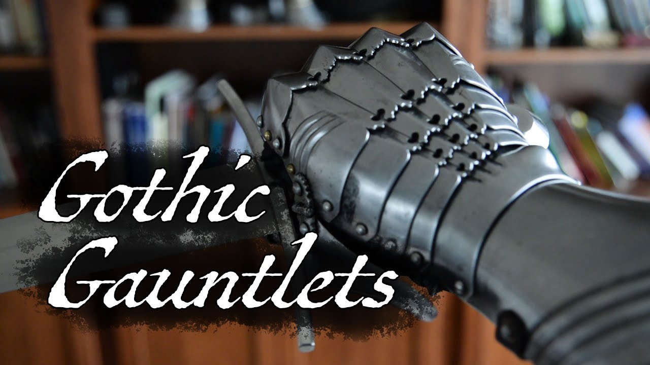 Late 15th Century Gothic Style Gauntlets