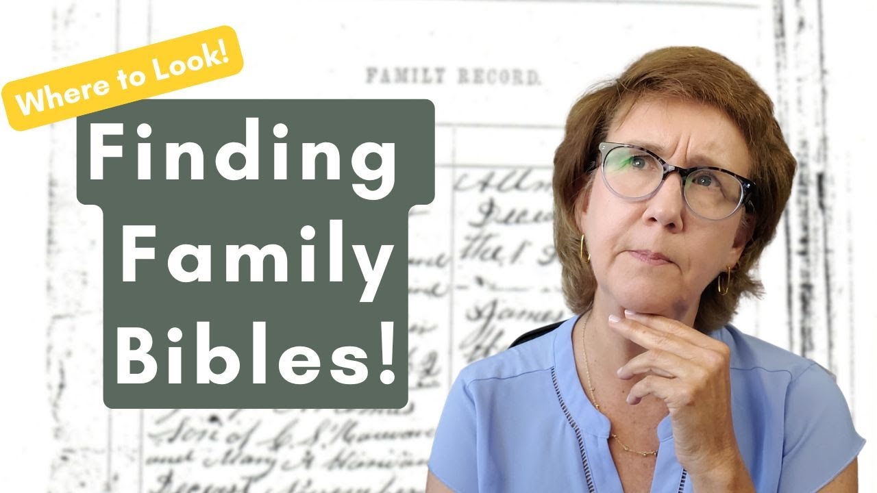 Can't Find the Family Bible? 10 Places to Look