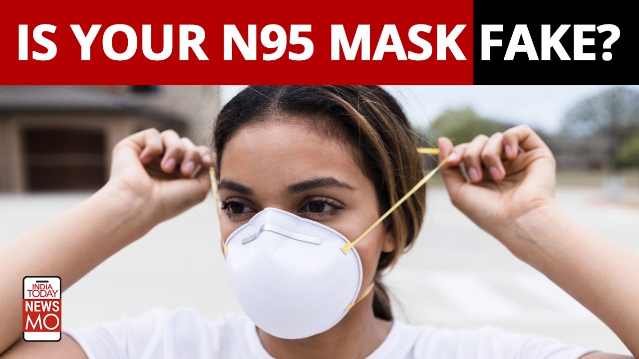 Omicron India: How To Differentiate A Real N95 Mask From A Fake One  | NewsMo