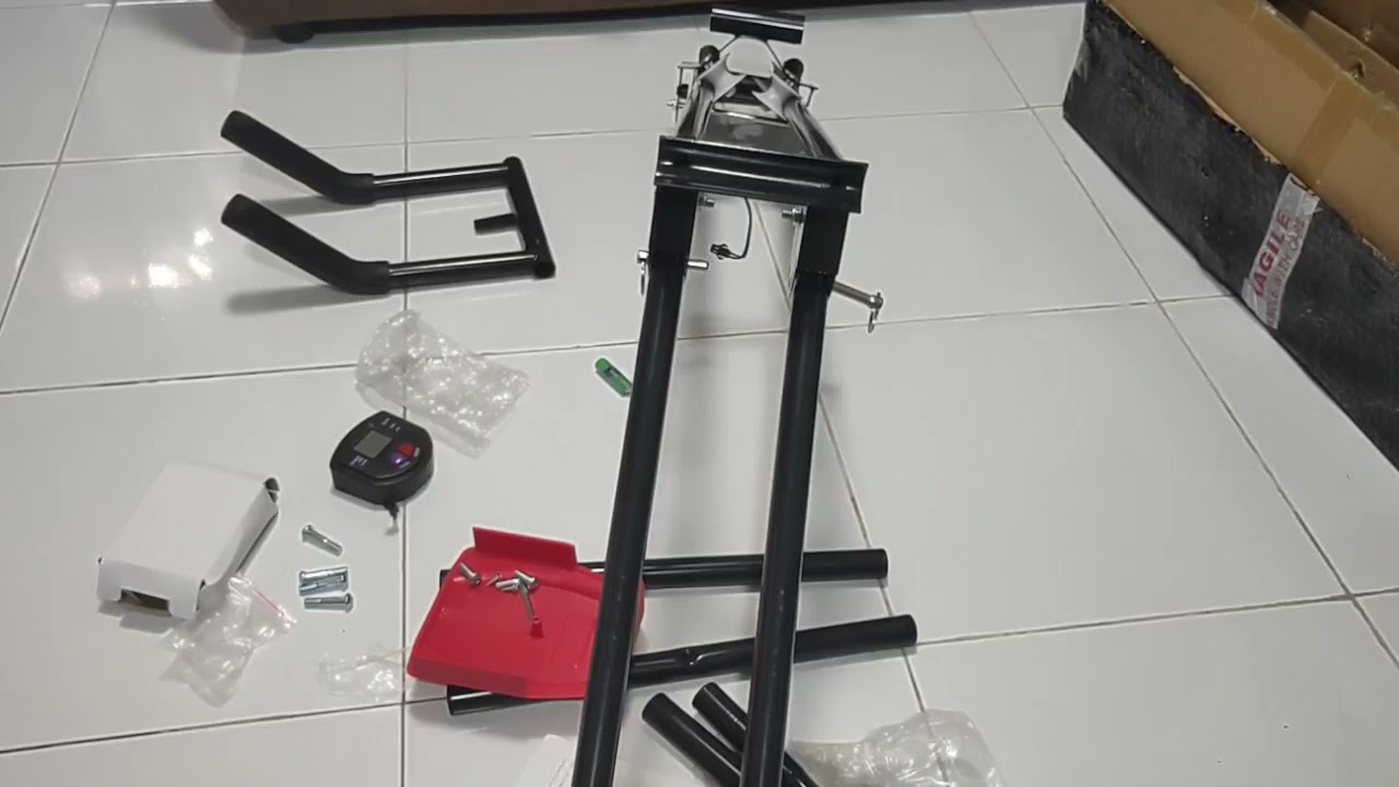 HOW TO ASSEMBLE A WORKOUT MACHINE ( ABDOMEN )