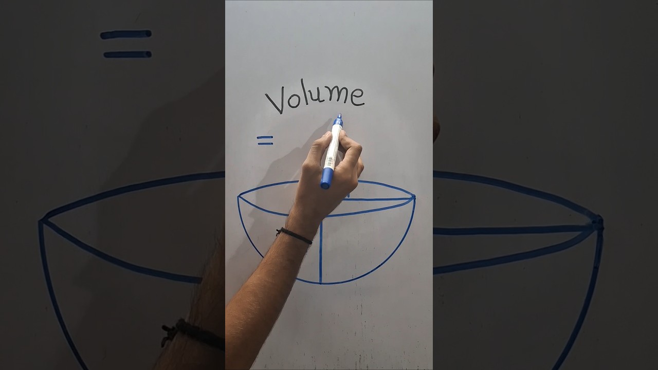 Volume of hemisphere #mathsbyjigs #maths #knowledge #hemisphere #Volumehemishere #mathematics # math