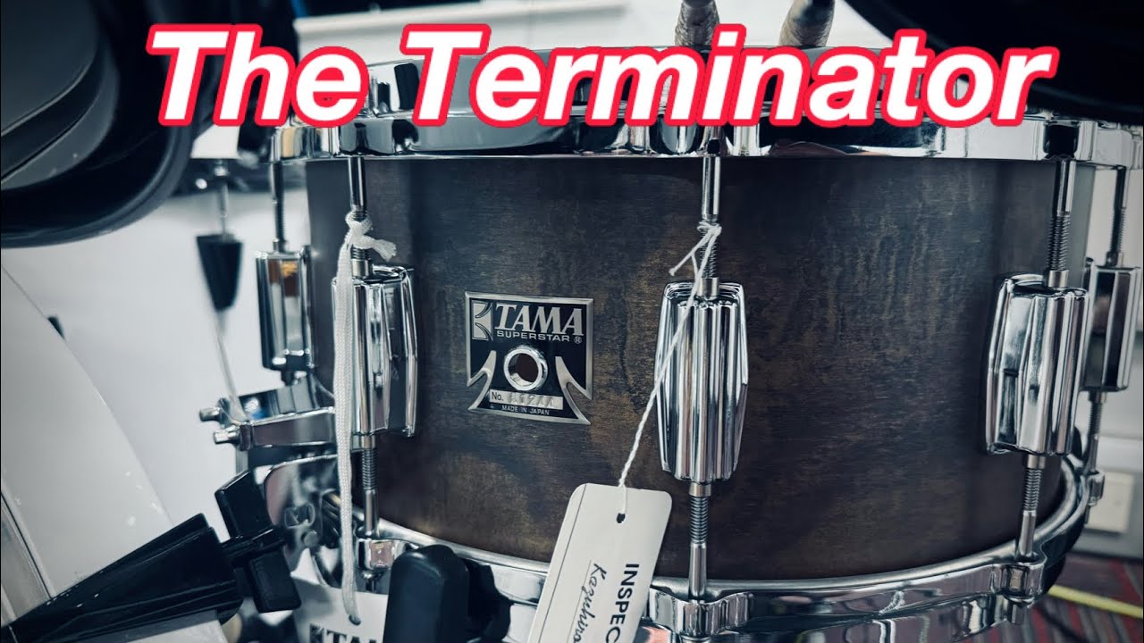 Tama Bell Brass &lsquo;the terminator&rsquo;. No mics!!
