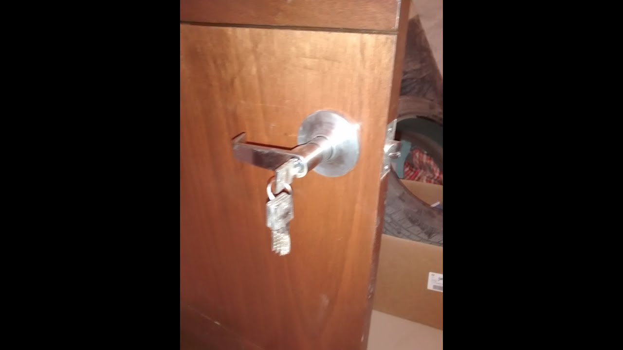 Como instalar una chapa