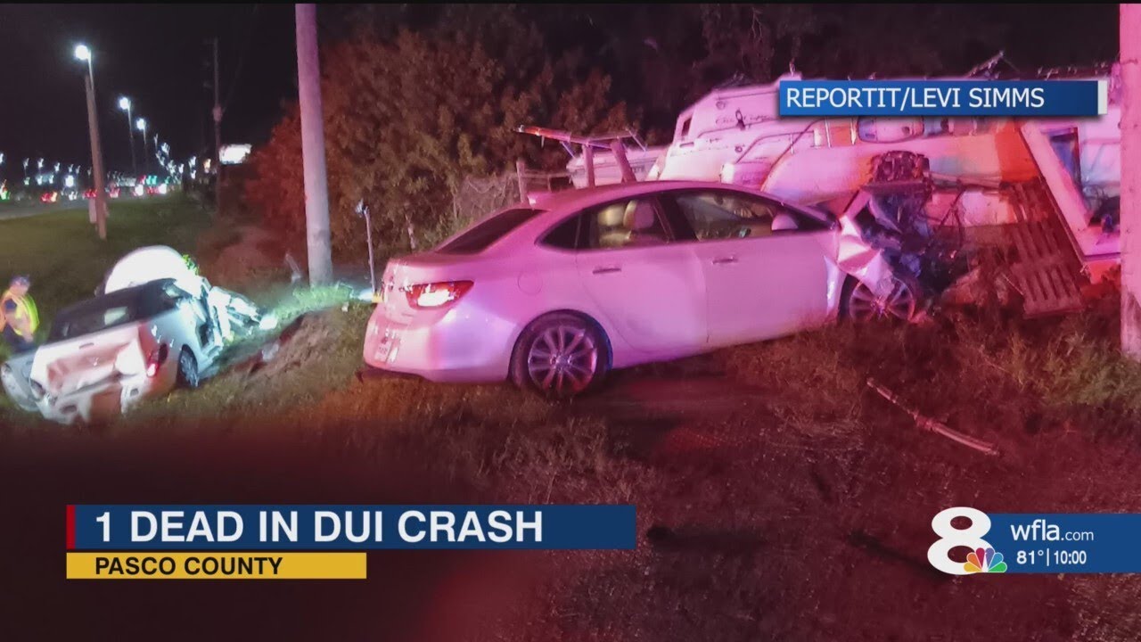 Driver Accused of DUI Manslaughter After Deadly Pasco County Crash
