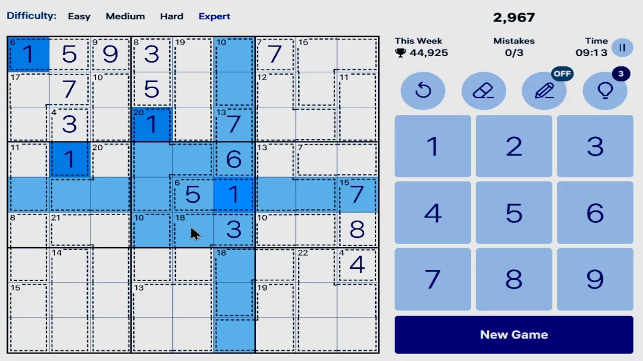 SUDOKU KILLER THIEP 569