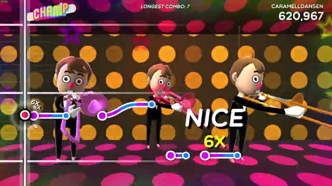 Caramell - Caramelldansen (Trombone Champ Chart)