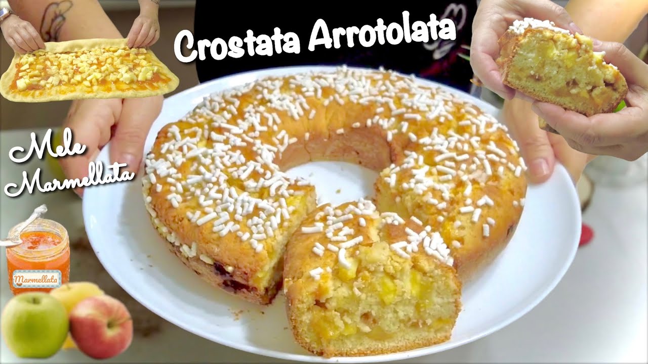 РУЛЕТ С ЯБЛОКАМИ И ДЖЕМОМ Легкий, быстрый и настоящий завтрак!