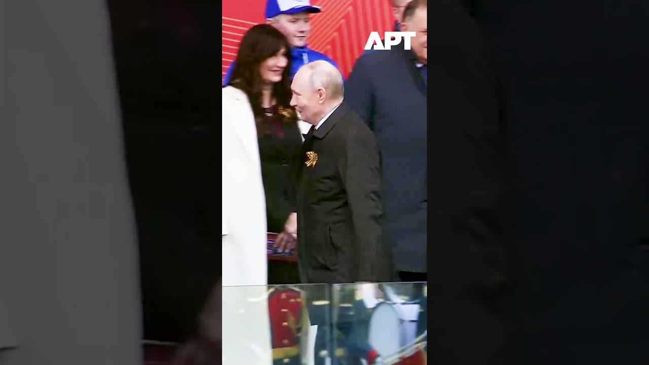 Putin Arrives at Moscow&rsquo;s Red Square for Russia's Victory Day Parade | APT