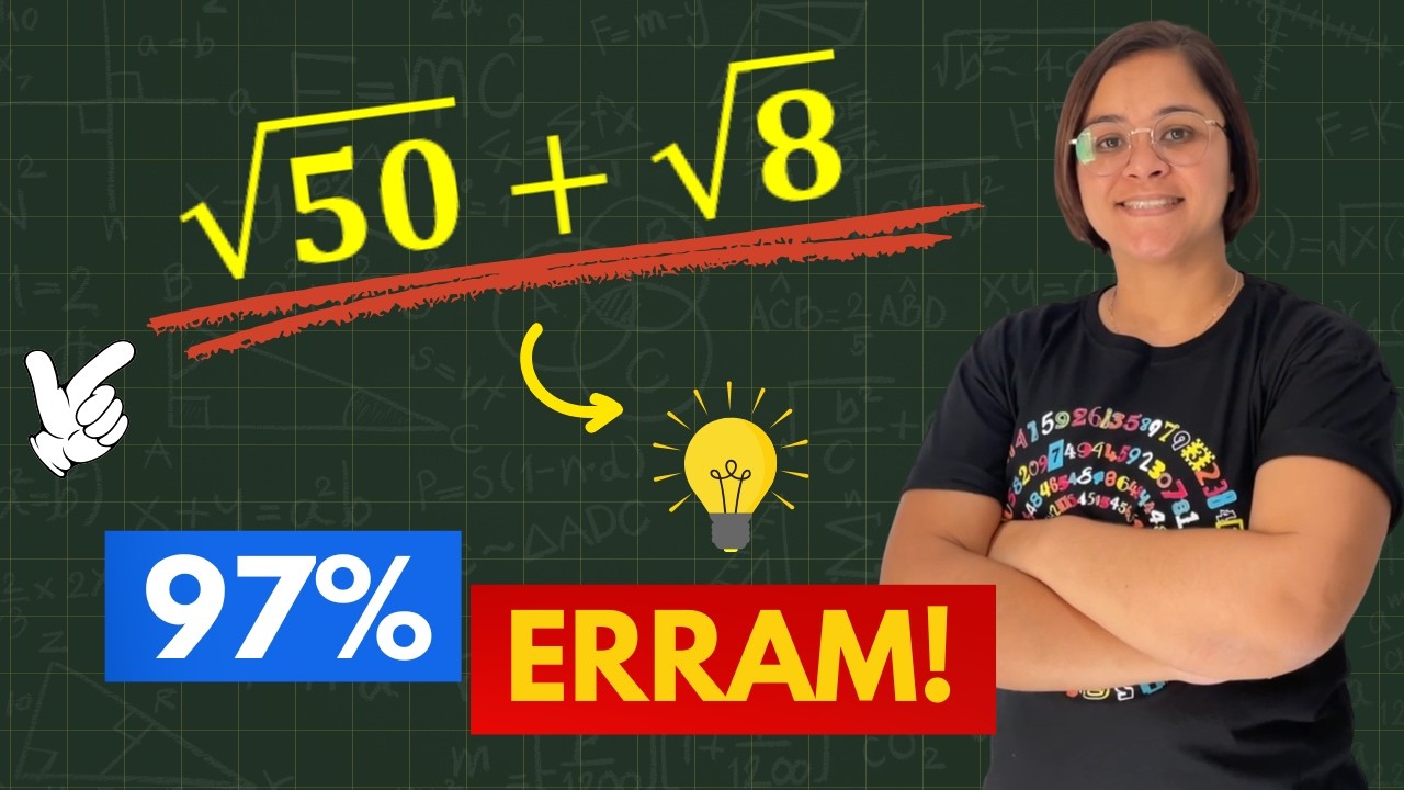 Se Você Acertar Essa Soma de Raízes, Está Acima da Média!