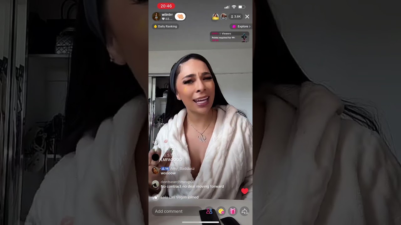 Winter Blanco TikTok Live 24/03/24