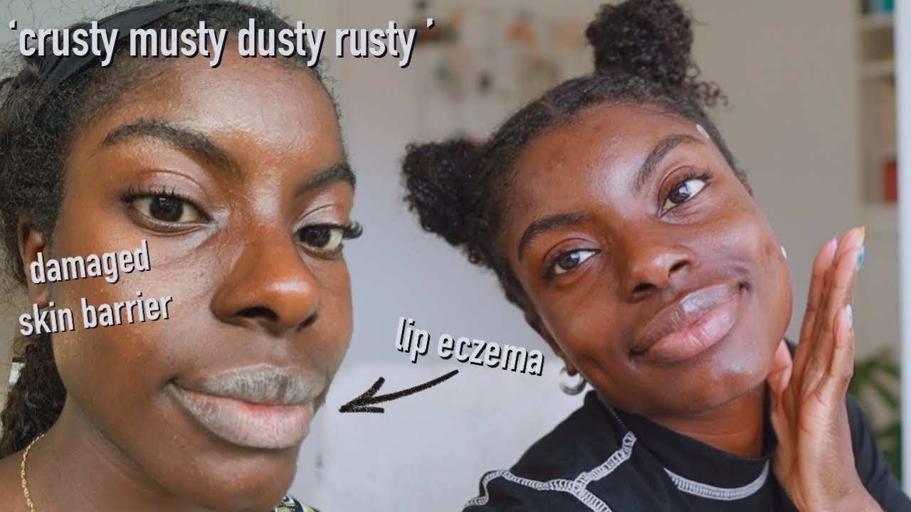 winter AM skincare routine | dry + sensitive skin
