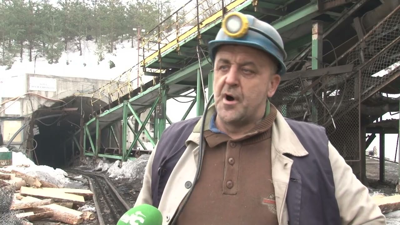 Radovi na preseljenju širokočelne opreme u novi početni uskop u jami Begići-Bištrani