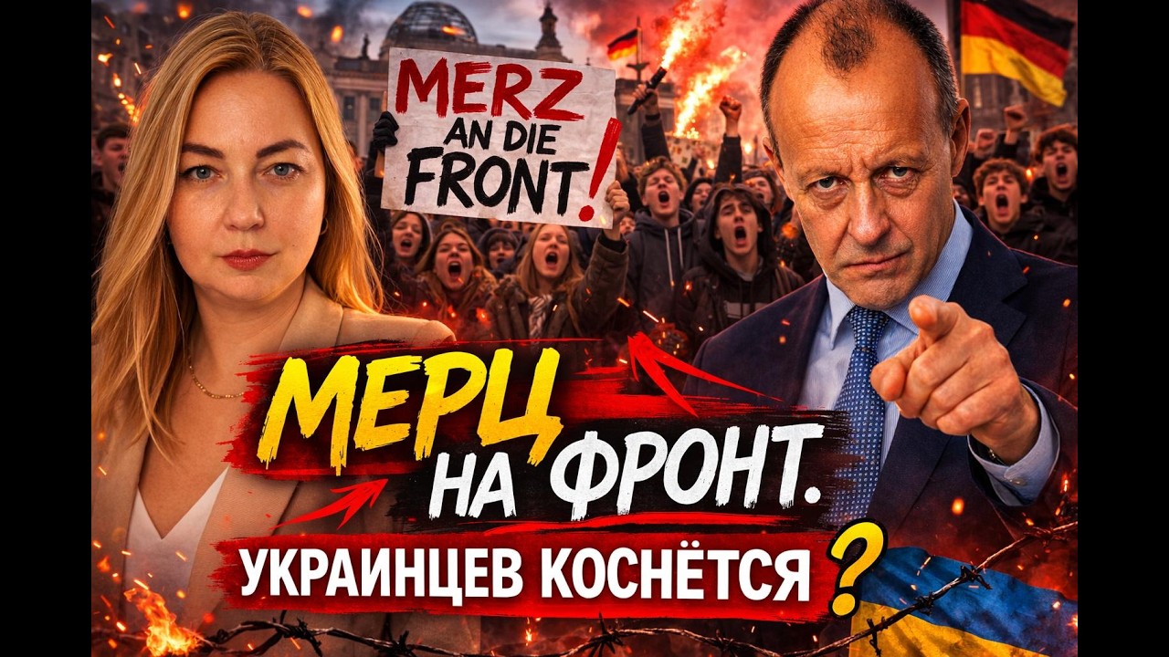 ⚡️МЕРЦ ХОЧЕТ ПРИЗЫВ? Коснётся ли это украинцев в Германии