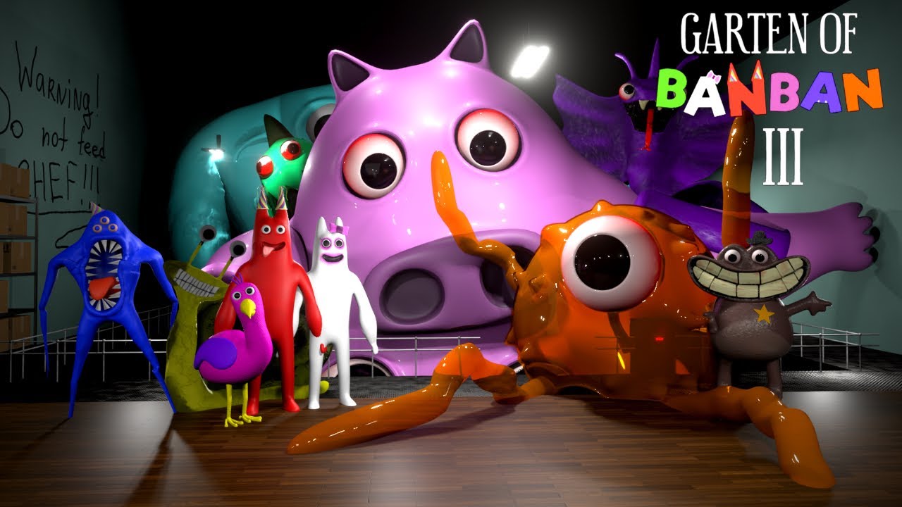 Garten of BanBan 3 - ALL NEW BOSSES (FULL Gameplay #2)