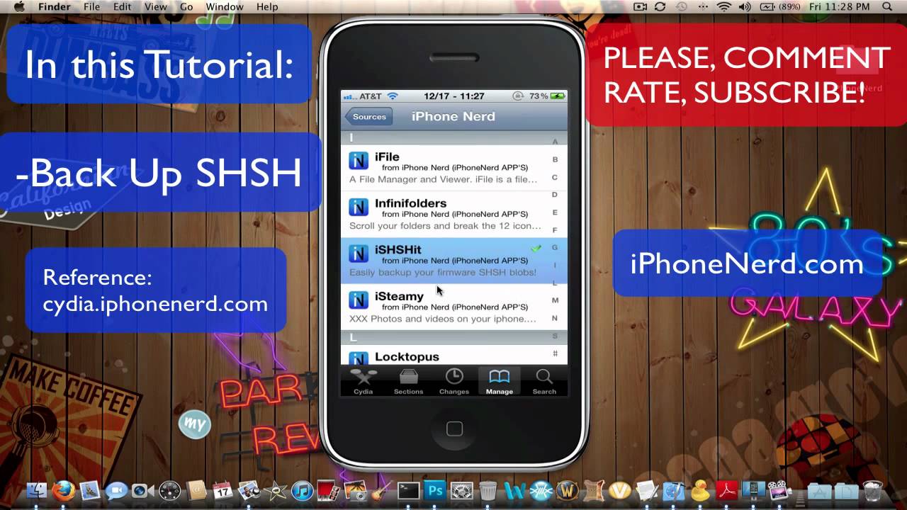 How to save your SHSH's WITHOUT Tiny Umbrella ( Use Jailbreakme.com forever!) iPhone 4, 3gs, 3g, 2g.