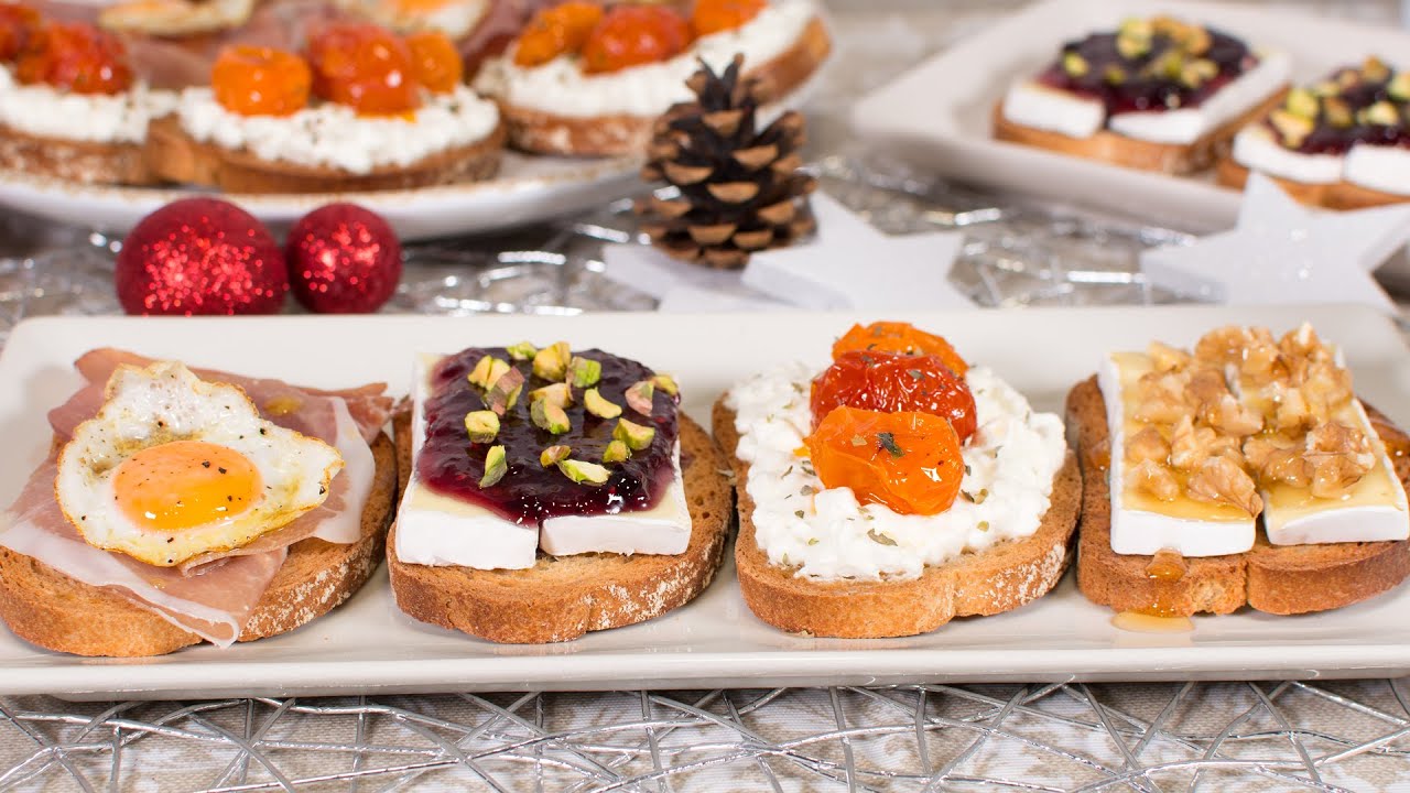 Aperitivos F&aacute;ciles y R&aacute;pidos Para Navidad y Fiestas