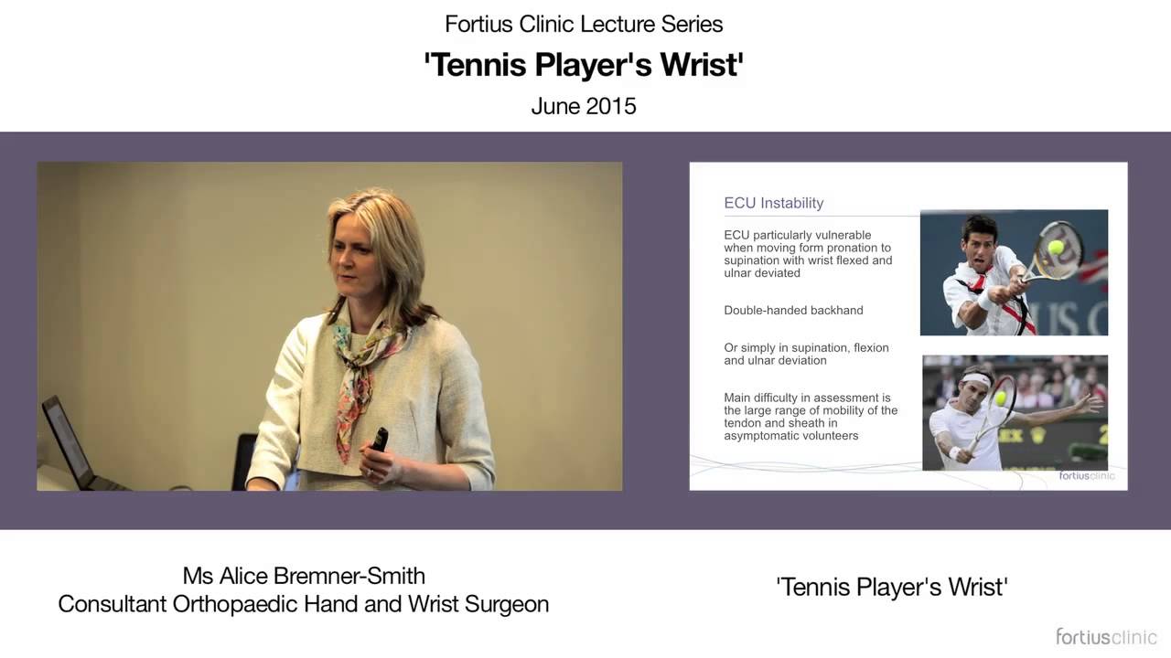 Tennis Player's Wrist