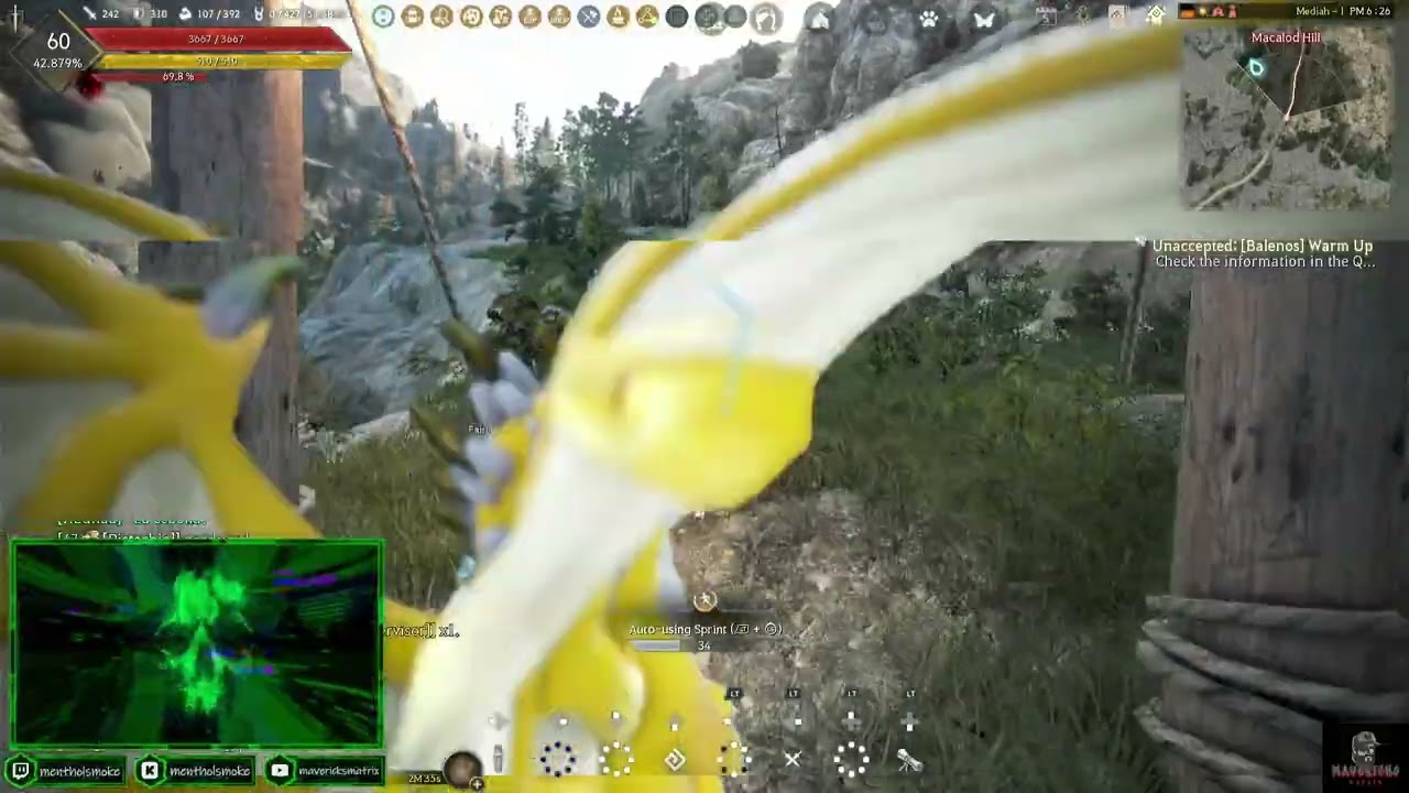 [XBOX] Wrecked out, broke shoulder. playing black desert.  on meds [Drops=On][Dice] 2026 02 11 5of7
