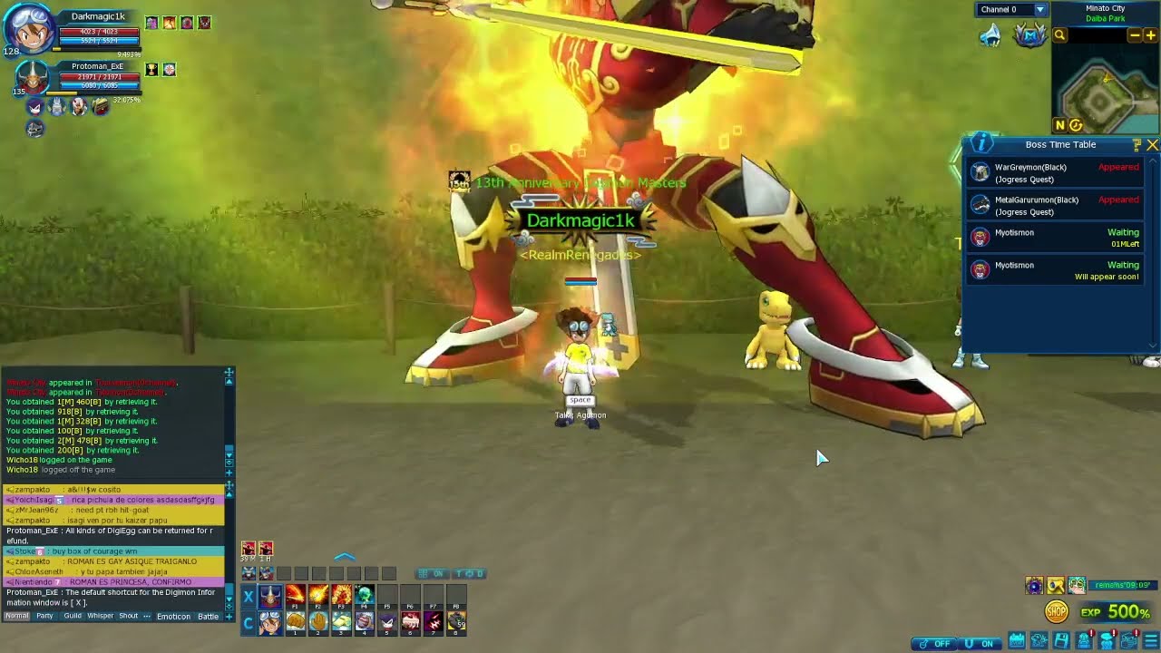 Are Tamers Still Doing Myotismon Tour? + Data Summons! - Digimon Masters Online